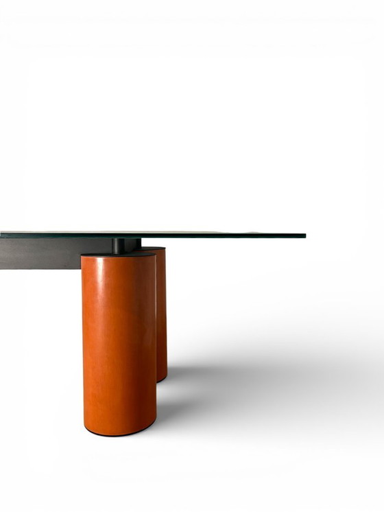 Image 1 of Tavolo da pranzo Serenissimo, Lella & Massimo Vignelli, David Law per Acerbis, 1980
