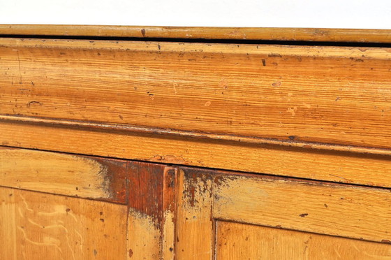 Image 1 of Antiker Mädchenschrank aus Kiefernholz, um 1880