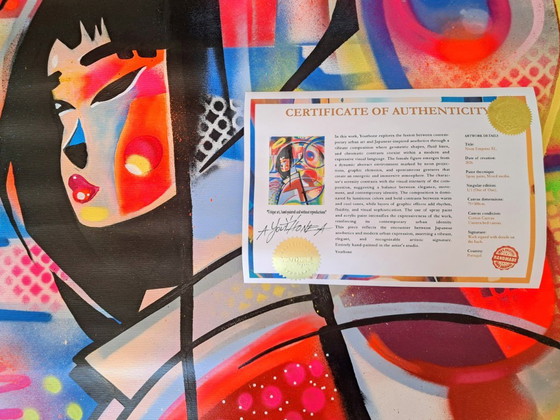 Youthone - Neon Empress - Artist Canvas – Paintings & Drawings (photo 12 of 20)