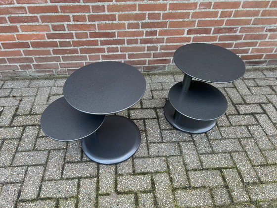 Image 1 of 2x tables d'appoint Leolux Cyclo 2ème génération