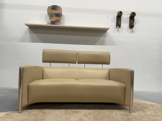 Image 1 of Leolux Goncharov Sofa 2.5 Seater Sahel Senso leather