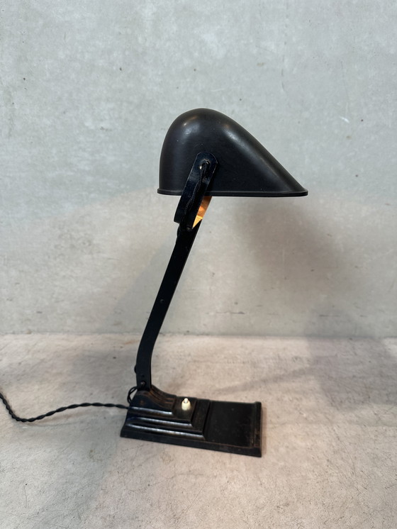 Image 1 of Lampada da notaio originale Erpe - Modello 52 - Bachelite e ghisa