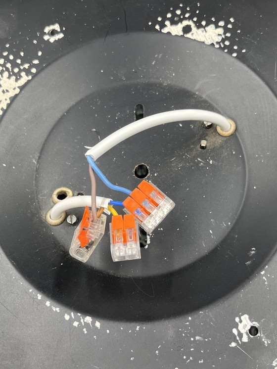 Image 1 of Lampada da soffitto in vetro Helena Tynell per Limburg