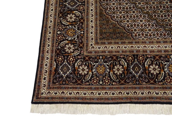 Image 1 of Tabriz Mahi - 350 x 249 cm - Wolle und Seide auf Baumwolle - Handgeknüpft