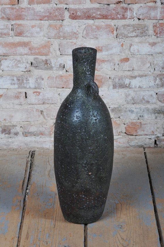 Original Art Deco Vase, Ceramics, Well-Preserved Condition, Czech, 1920s (photo 3 of 9)