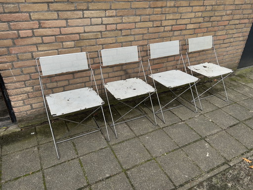 4x Nuova X-Line eetkamerstoelen Niels Jørgen