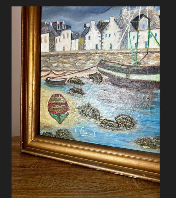 Image 1 of LARGE SIGNED PAINTING