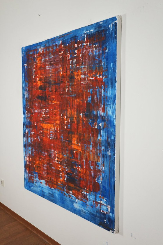 Parscha MIRGHAWAMEDDIN - Inner Score XXL - Artist Canvas – Paintings & Drawings (photo 4 of 14)