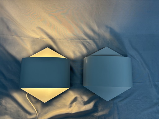 Vintage Staff Leuchten Wandleuchte, Design: Witte & Krüger 1968