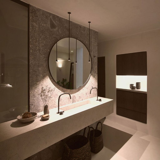 Trizo21 Austere Hanging Lamp Gunmetal Dimmable