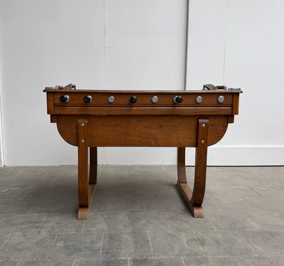 Bonzini B53 Foosball Table – 1950s – Collector's Item – Decorative Objects, Wood (photo 2 of 15)