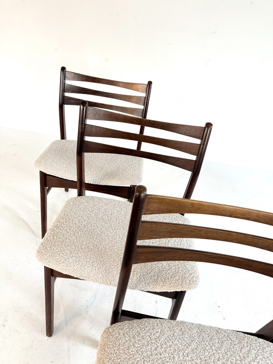 Image 1 of 4x restored dining room chair, Falsled Møbelfabrik '60