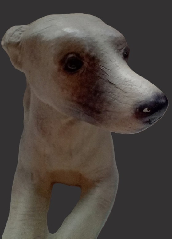 Image 1 of Borsa vintage in pelle Greyhound Château modellata a mano di metà secolo (Canada)