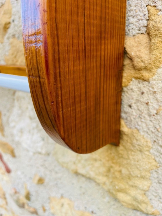 Image 1 of Étagère murale vintage en chêne, années 1970-1980