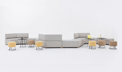 Canapé design modulable - Cascando Team BSM | Kvadrat Canvas | Peter van de Water