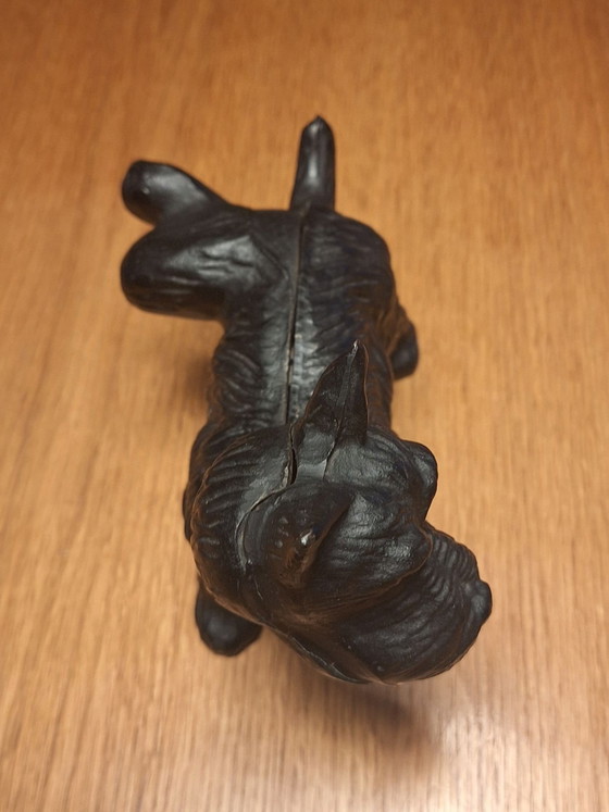 Arrêt de porte / serre-livres - Terrier écossais, Objets déco, Fonte, Noir (photo 4 sur 5)