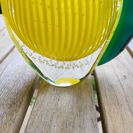 Image 1 of Rare Rosenthal Murano Dewdrop bubble crystal vase, 1970