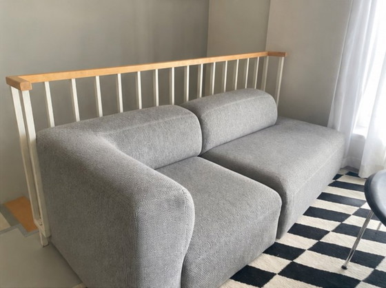 Sofá Bolia Angle, 2 módulos, gris claro – Sofás modulares, Textile (photo 2 of 5)