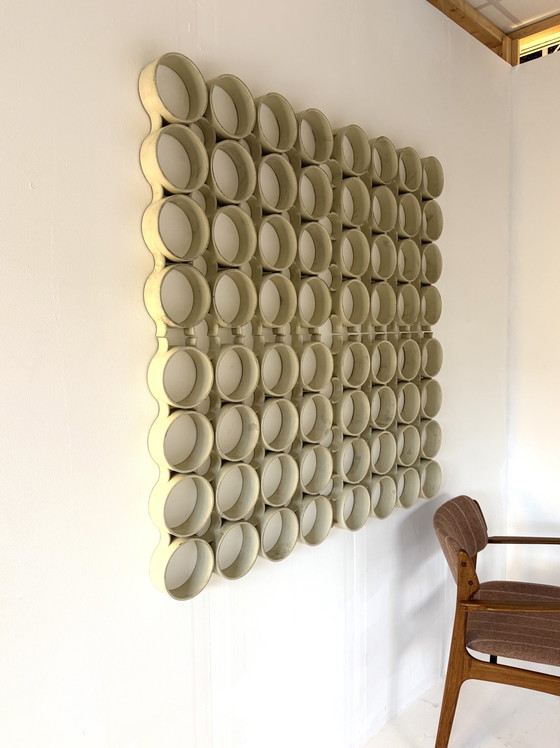 Image 1 of Vintage space age wall panel '70