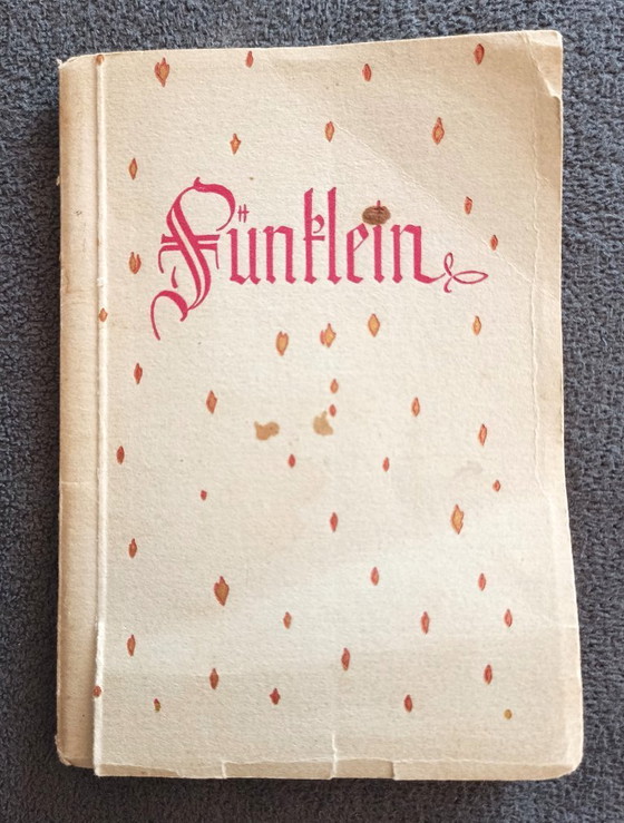 Image 1 of Folleto antiguo alemán "Fünflein" – M. Assfalter (formato de bolsillo/cuaderno)