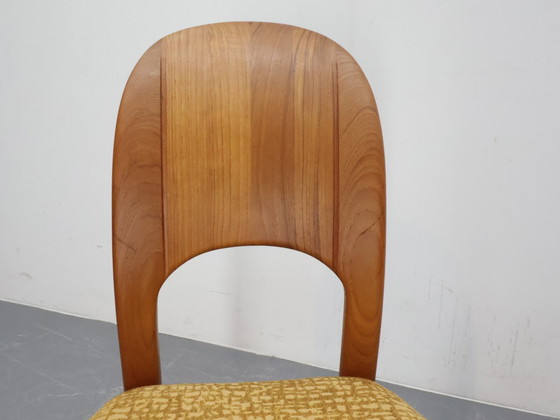 Image 1 of Holstebro Møbelfabrik Denmark set van 5 eetkamerstoelen 