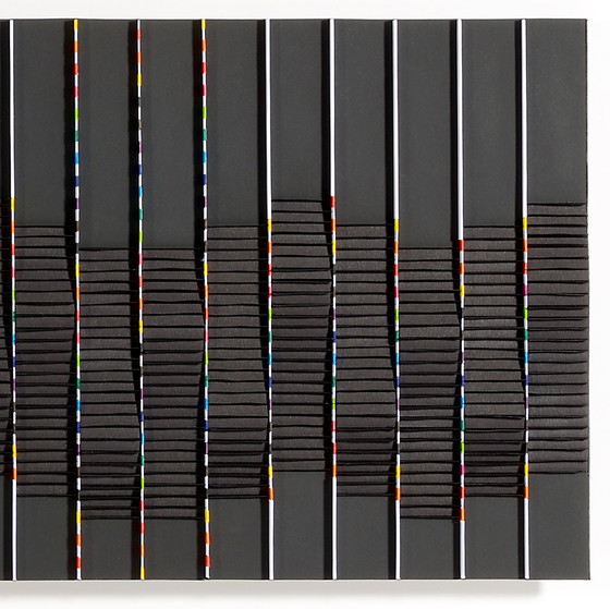 Image 1 of Black Wavy Headband Françoise Luciani