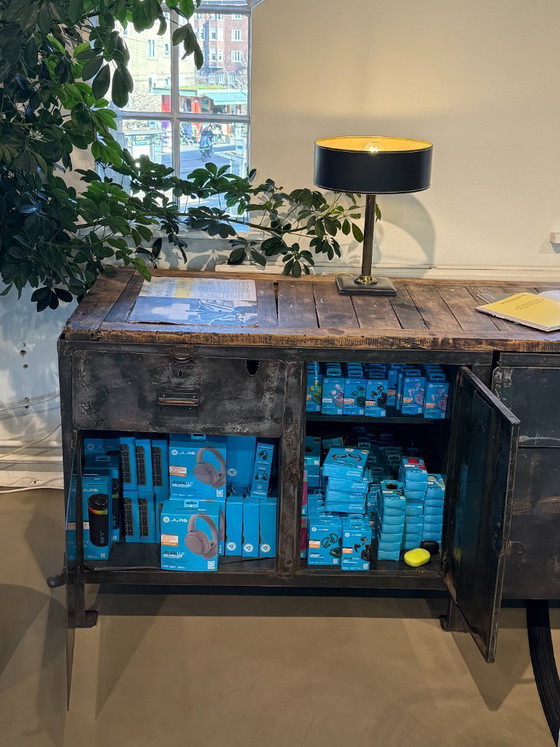 Image 1 of 3 x iron cabinets