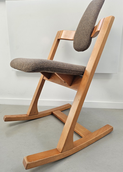 Sedia da equilibrio vintage Stokke Varier a pendolo