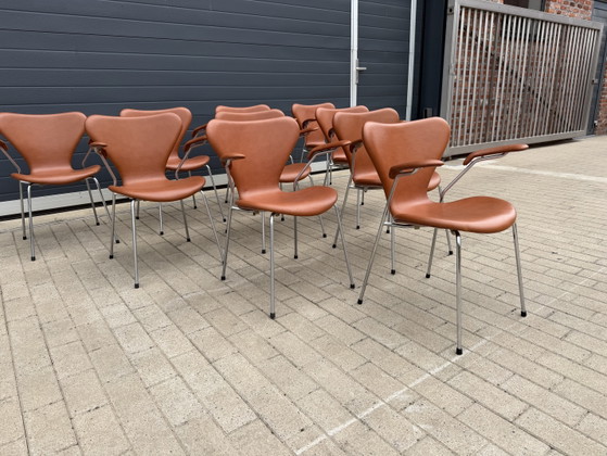 Image 1 of 10 Fritz Hansen series 7 Vlinderstoelen Arne Jacobsen 10/10!
