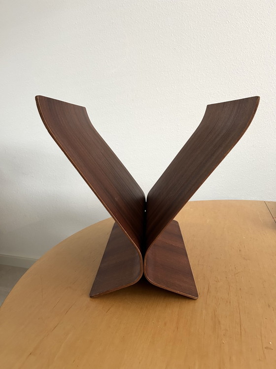 Vintage Umbra Magazine rack Bent Wood (photo 6 of 7)