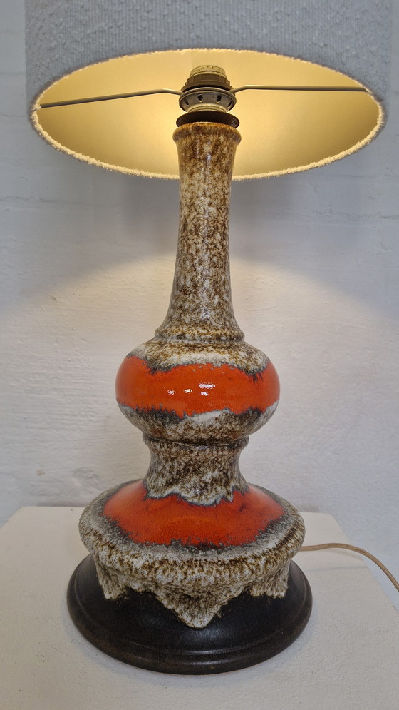 Image 1 of Cool vintage ceramic lamp, 70s