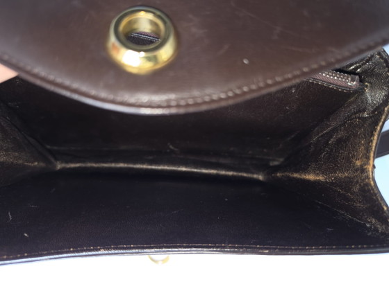 Vintage Gucci Tiger Eye Shoulder Bag Made In Italy – Leather (photo 14 of 15)