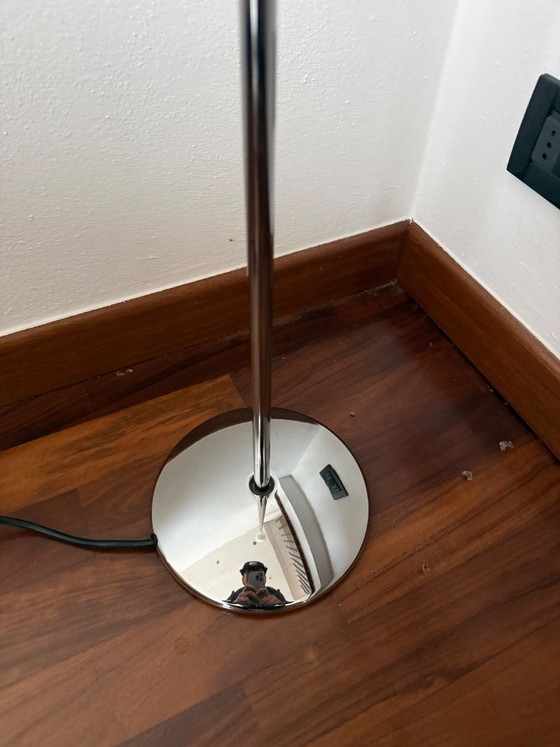 Flos Brera F2 Vloerlamp, wit en metaal, Vloerlampen, Glas, Modern (foto 2 van 5)