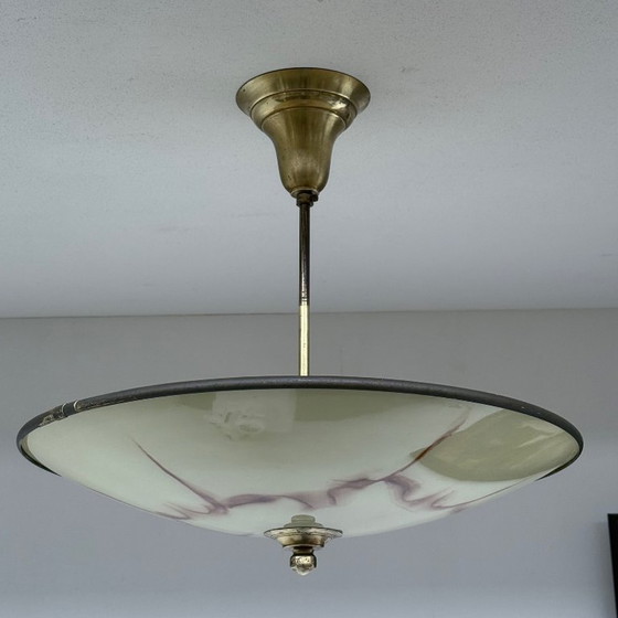 Image 1 of Plafonnier/suspension Art Déco années 1930