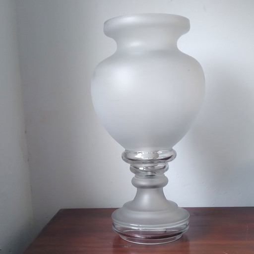 Dressoir glaslamp vintage
