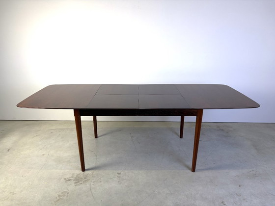 Tavolo da pranzo danese allungabile in teak, Mid-century, anni '60 – Tavoli da pranzo, Legno (photo 3 of 7)