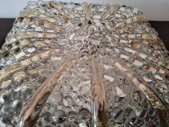 Image 1 of Wunderschöne Deckenleuchte mit Blasenglas, Maison Limburg J60/70 Helena Tynell Stil
