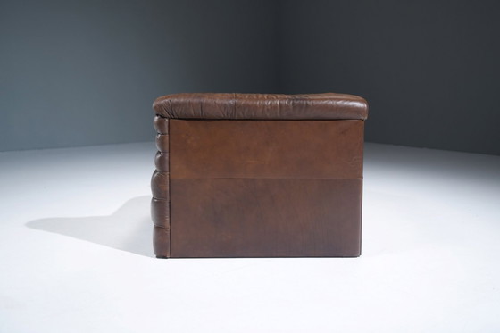 Image 1 of Perfekt patiniertes Sofa DS-1025 Terrazza Landscape von Ubald Klug - De Sede Swiss