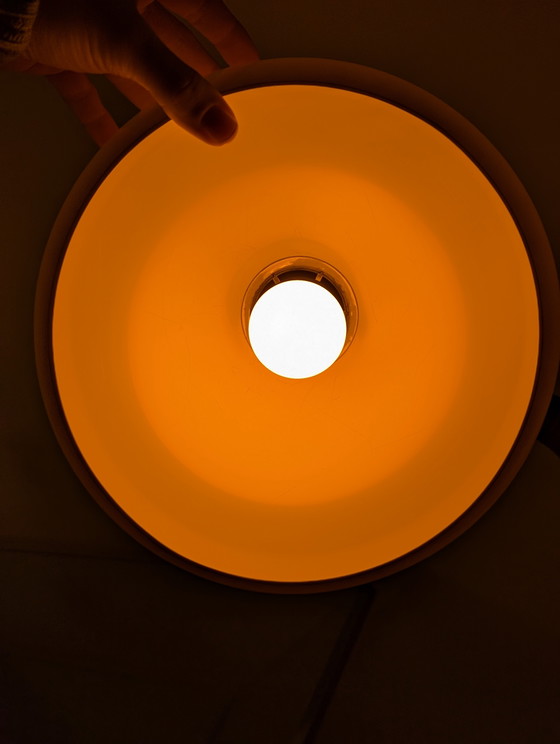 Image 1 of Lampada da terra a forma di fungo in stile Mid-Century Modern Space Age di Hala Zeist, colore marrone.
