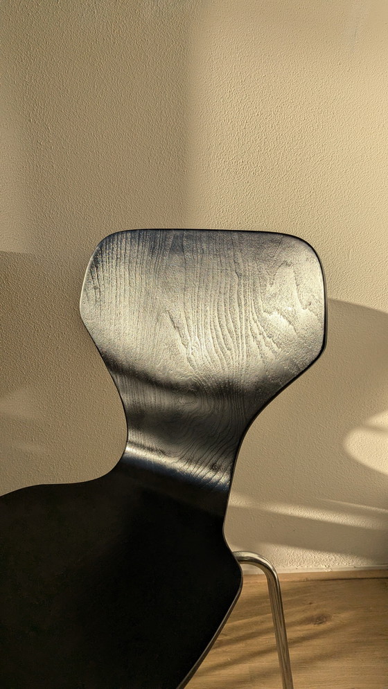 Image 1 of Set of 4 Phoenix Dining Chairs – Denmark 1980s Deens Stoelen