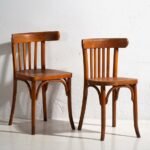Antique Thonet bistro chairs (c.1900). Set of 2 pieces #14 – Dining chairs (photo 12 of 25)