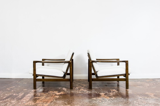 Image 1 of Mid Century Modern Club Chairs B7522 von Zenon Bączyk, Polen, 1960er Jahre, 2 Stück