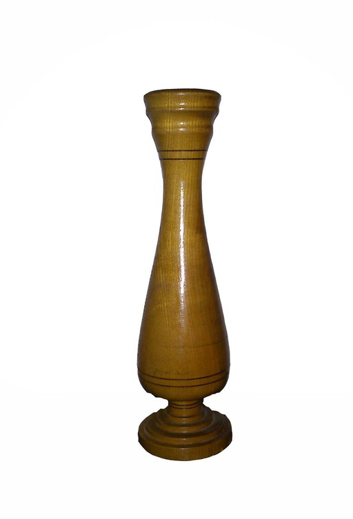 Jarrón de madera, años 40