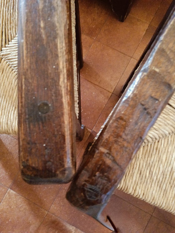 Pair of Dauphiné Style Chairs - Purchased from Suzuki Milano in Solid Wood with Mortise and Tenon Joints (photo 2 of 6)