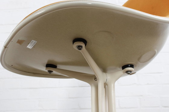 6-teiliges Set original Eames La Fonda Esszimmerstühle Vitra Miller – Herman Miller, Metal, Fiberglass (photo 17 of 21)