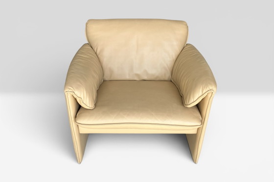 Image 1 of Leolux fauteuil leer - design klassieker Axel Enthoven