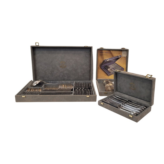 Image 1 of Cubertería “Royal Vieilli” Estilo Luis Xv, Metal Argente, S. Xx – Francia