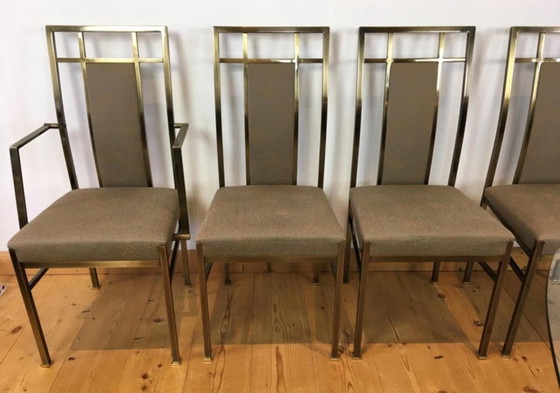 Image 1 of Table Belgo Chrom Design Vintage + 6 chaises assorties