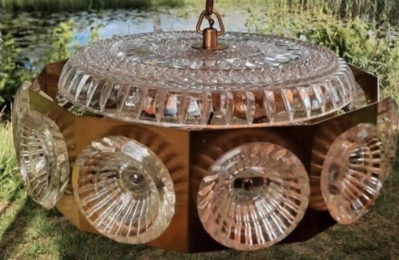 Image 1 of Lampada a sospensione Orrefors Carl Fagerlund. Svezia