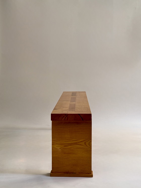 Image 1 of Eiken en palissander bank Frankrijk 1980